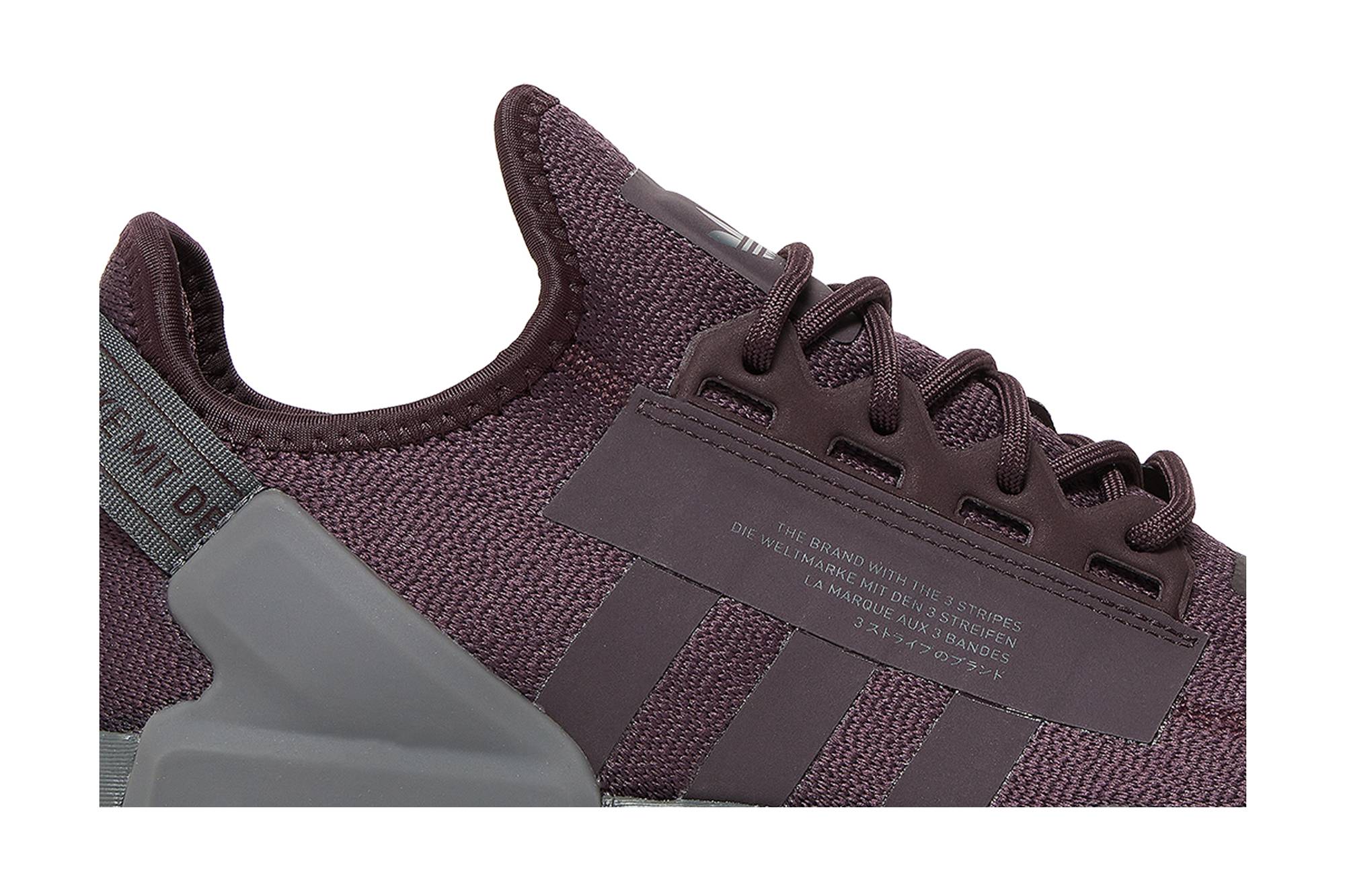adidas nmd black and maroon