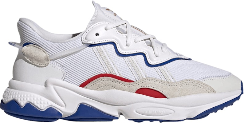 White blue 2025 red shoes