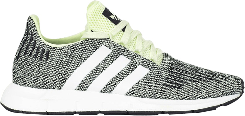 Adidas swift run black and green hotsell