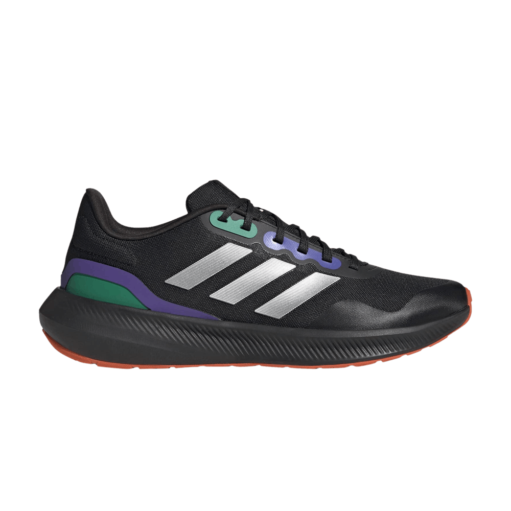 adidas green and purple shoes