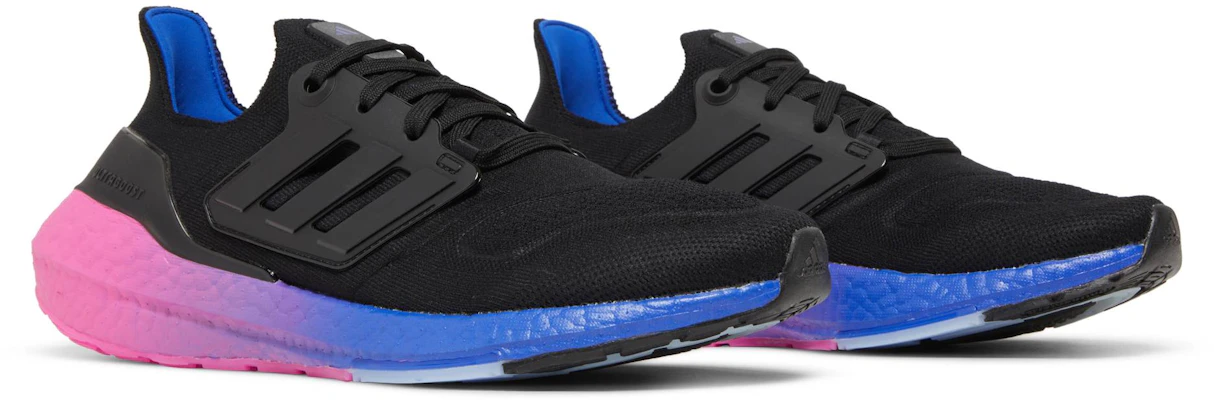 adidas UltraBoost 22 Black Lucid Blue Gradient HQ8593 HQ8593