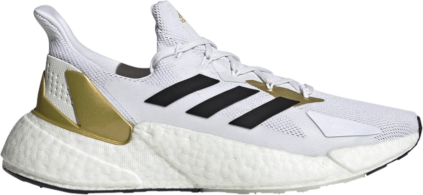 Adidas alphabounce instinct sales white and gold