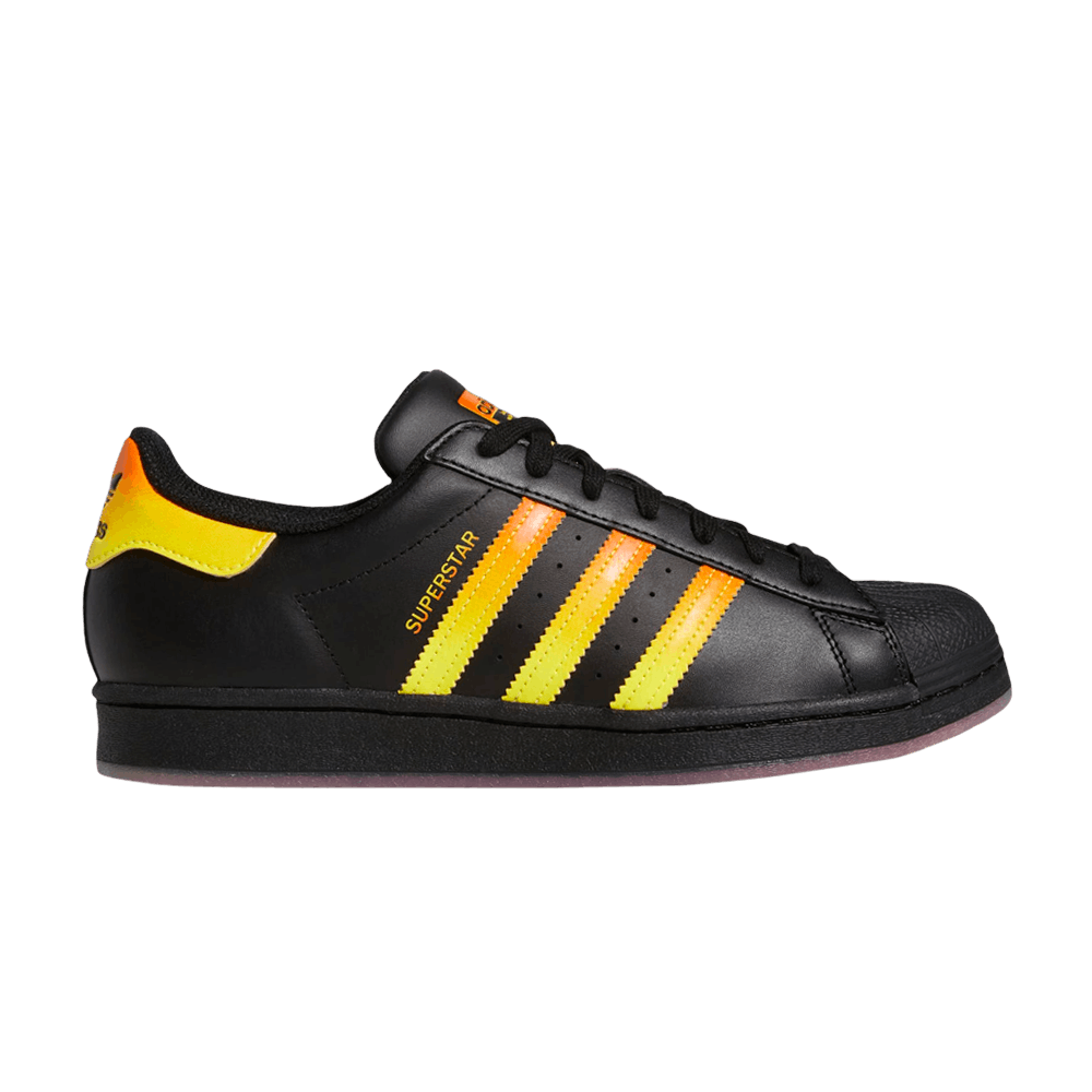 adidas superstar men yellow