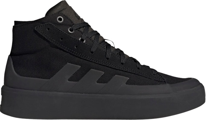 All black adidas high best sale tops
