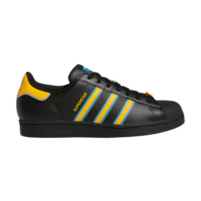 adidas Superstar 'Black Gold Blue'