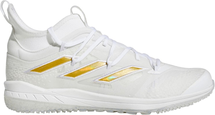 adidas Adizero Afterburner NWV TF White Gold Metallic GZ4584