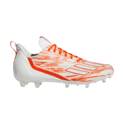 adidas Adizero Cleats 'White Team Orange'