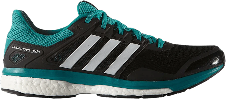adidas Supernova Glide 8 Black Equipment Green AF6547 AF6547