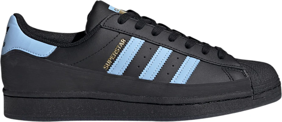 Adidas superstar 2024 black and blue