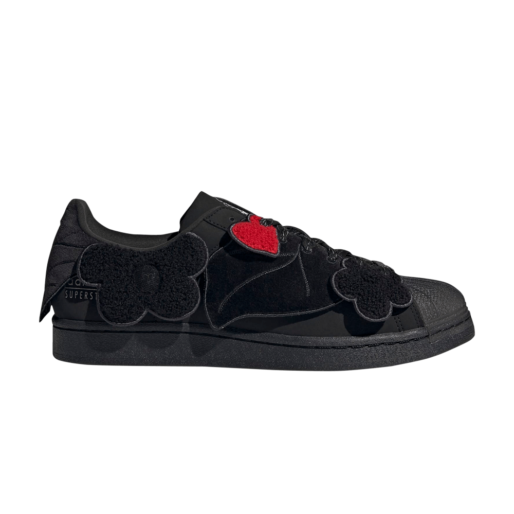 adidas black floral