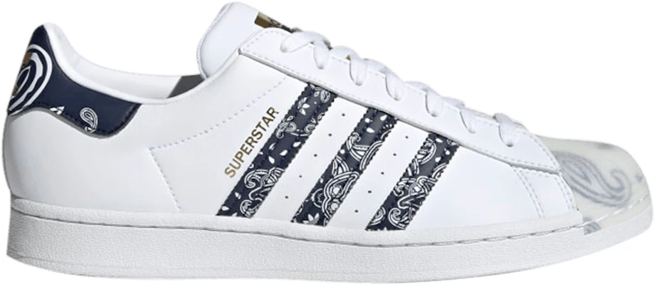 Superstar white collegiate sales navy