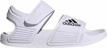 (Grade School) adidas Adilette Sandal 'White Black' GW0342 (Grade School) adidas Adilette Sandal 'White Black' GW0342