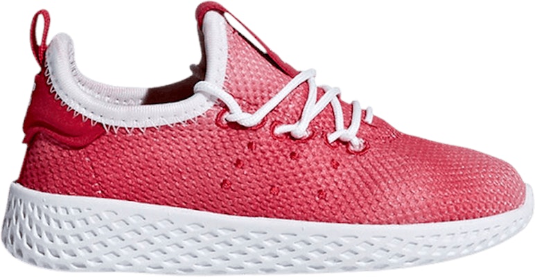 Toddler Pharrell Williams x adidas Tennis Hu Scarlet BB6829