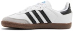 Lookbook (TD) adidas Samba OG 'Putih Hitam Gum' GZ8347