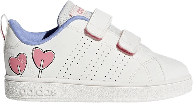 Toddler adidas VS Advantage Clean Comfort Hearts DB1935