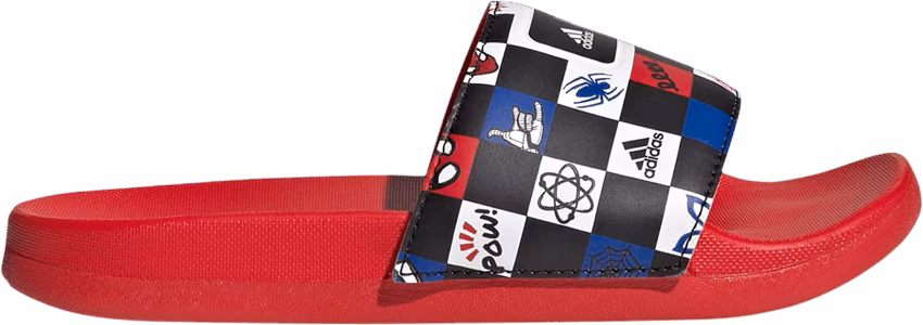 disney-x-adidas-adilette-comfort-slide-spider-man-checkerboard-gs