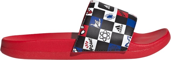 (Grade School) Disney x adidas Adilette Comfort Slide 'Spider-Man Checkerboard' HP7758 (Grade School) Disney x adidas Adilette Comfort Slide 'Spider-Man Checkerboard' HP7758