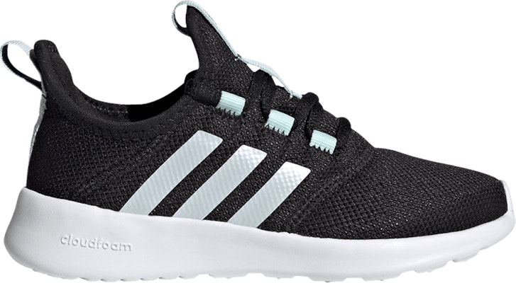 Grade School adidas Cloudfoam Pure 2.0 Black Almost Blue HP9690