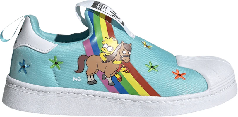 Grade School The Simpsons x adidas Superstar 360 Lisa and Her