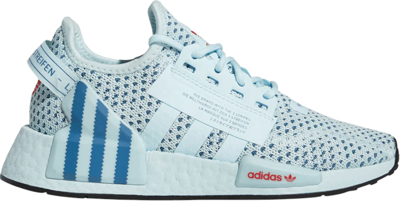 (Grade School) adidas NMD_R1 V2 'Almost Blue' FZ6234 Buy (Grade School) adidas NMD_R1 V2 'Almost Blue' FZ6234