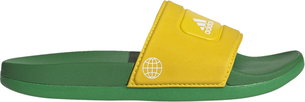 (Grade School) LEGO x adidas Adilette Slide 'Equipment Yellow Green' GV8233 Buy (Grade School) LEGO x adidas Adilette Slide 'Equipment Yellow Green' GV8233