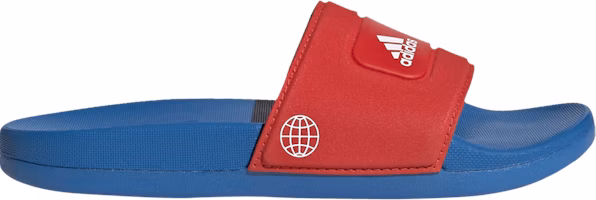 (Grade School) LEGO x adidas Adilette Slide 'Red Shock Blue' GW8109 (Grade School) LEGO x adidas Adilette Slide 'Red Shock Blue' GW8109