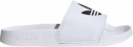 (Grade School) adidas Adilette Lite Slide 'White Black' EG8272 (Grade School) adidas Adilette Lite Slide 'White Black' EG8272