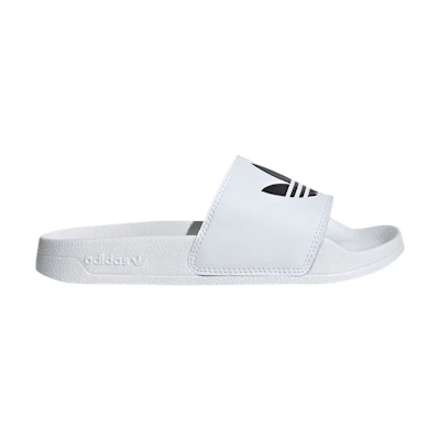 (GS) adidas Adilette Lite Slide 'White Black'