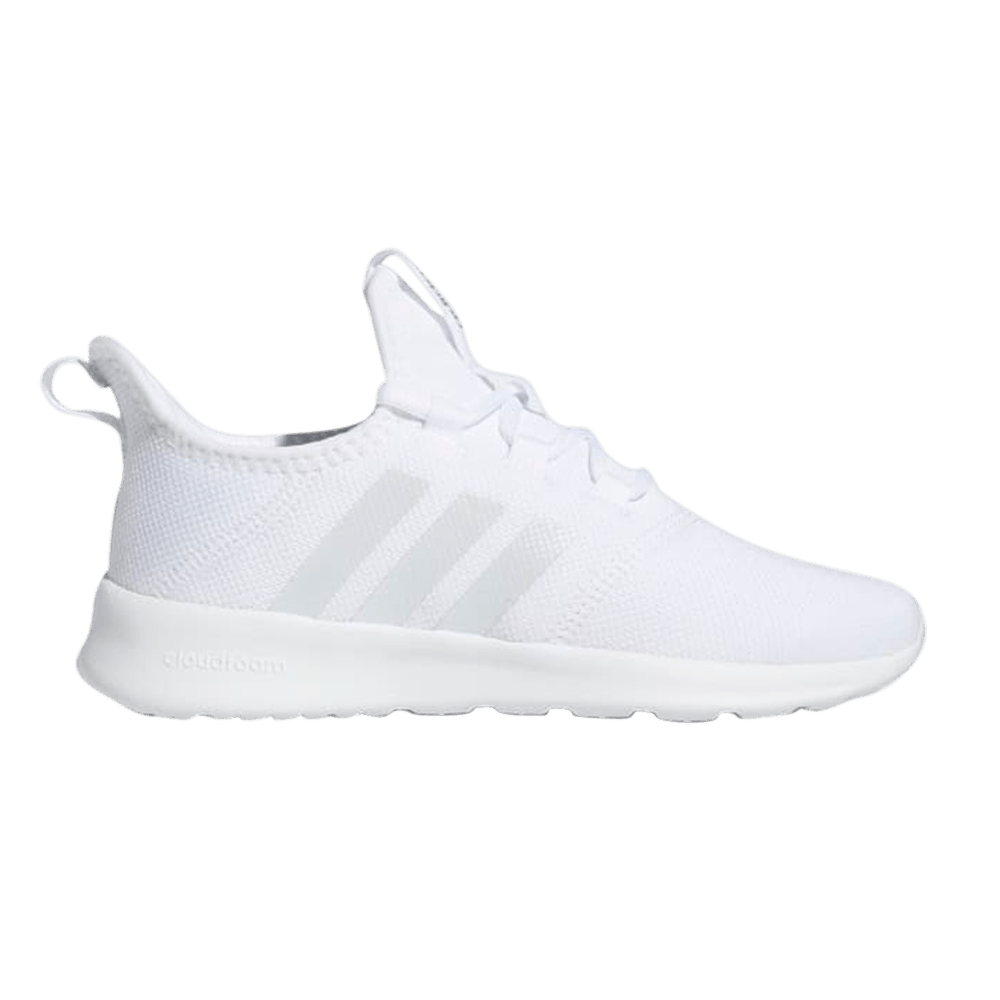 Grade School adidas Cloudfoam Pure Slip On Cloud White Silver Metallic GY6590 GY6590