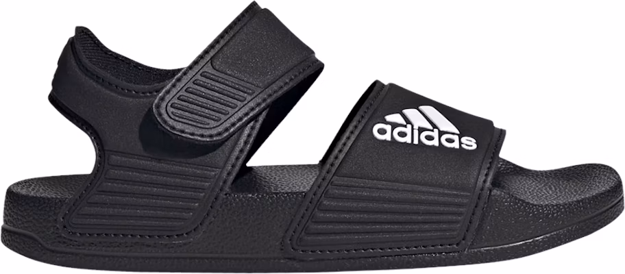 (Grade School) adidas Adilette Sandal 'Black White' GW0344 Buy (Grade School) adidas Adilette Sandal 'Black White' GW0344