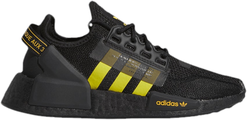 (Grade School) adidas NMD_R1 V2 'Black Yellow Gradient' GY1397 - GY1397 ...