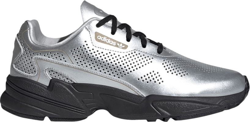 Adidas falcon 2025 silver metallic