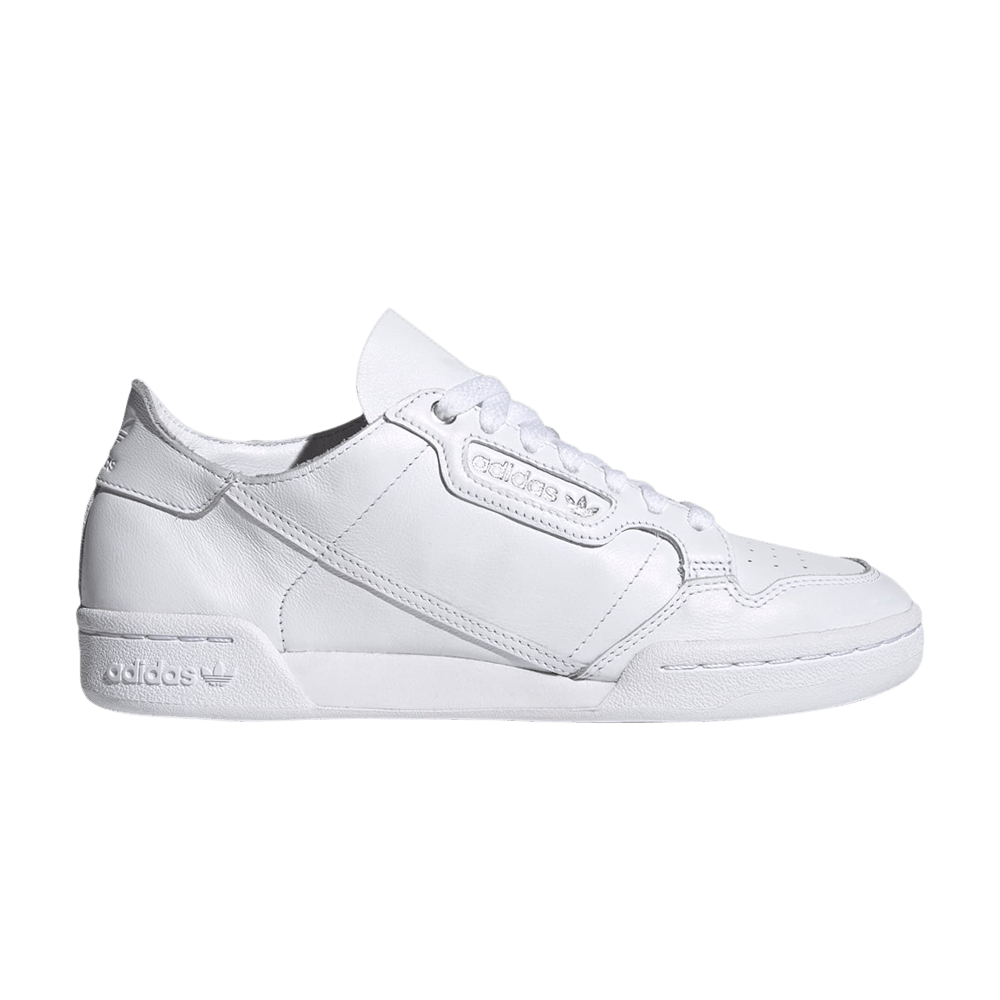 adidas continental 80 silver metallic