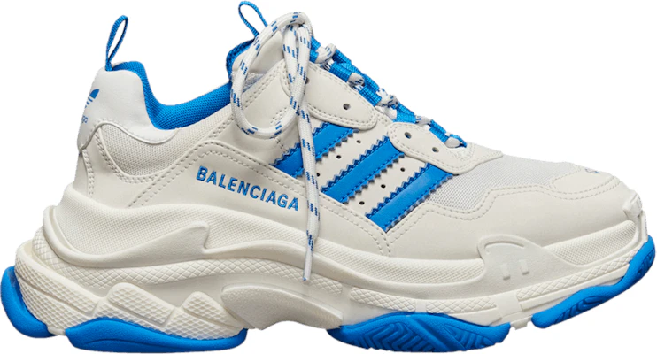Balenciaga white 2025 and blue