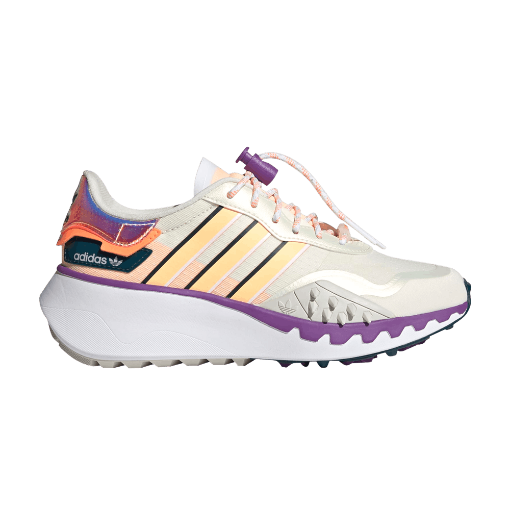 (Women) adidas Choigo 'Cream White Acid Orange' FY6518