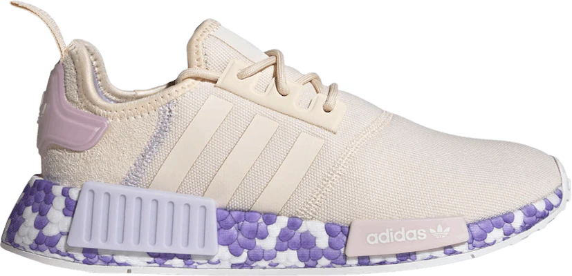 Adidas nmd white sales and purple womens