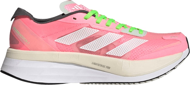 (W) 阿迪达斯 Adizero Boston 11 霓虹粉绿配色 GX6656 Buy (W) 阿迪达斯 Adizero Boston 11 霓虹粉绿配色 GX6656