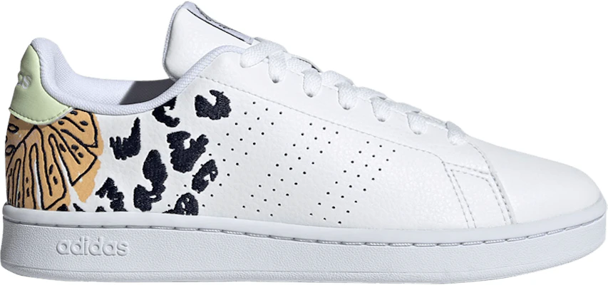 Women FARM Rio x adidas Advantage Court White Almost Lime GZ4044