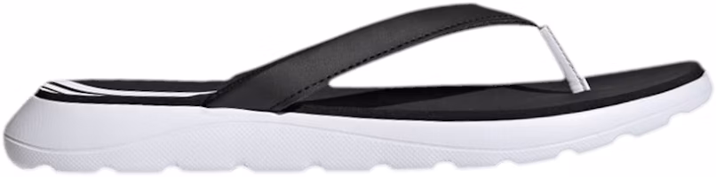 (Women) adidas Comfort Flip Flop 'White Black' FY8656 (Women) adidas Comfort Flip Flop 'White Black' FY8656