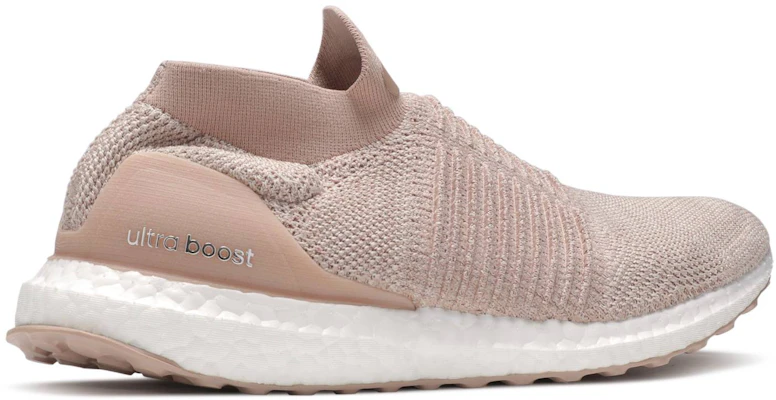 Adidas ultra boost laceless top ash pearl