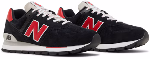 Cheap New Balance 574 Rugged ''Nero Rosso'' ML574DSG