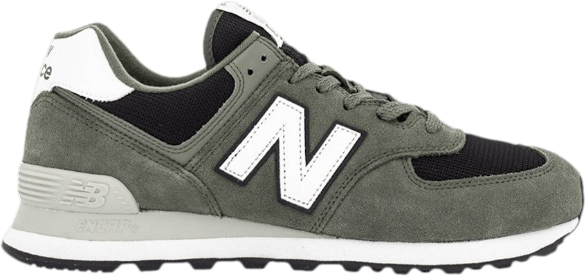 New balance 574 mineral green hotsell