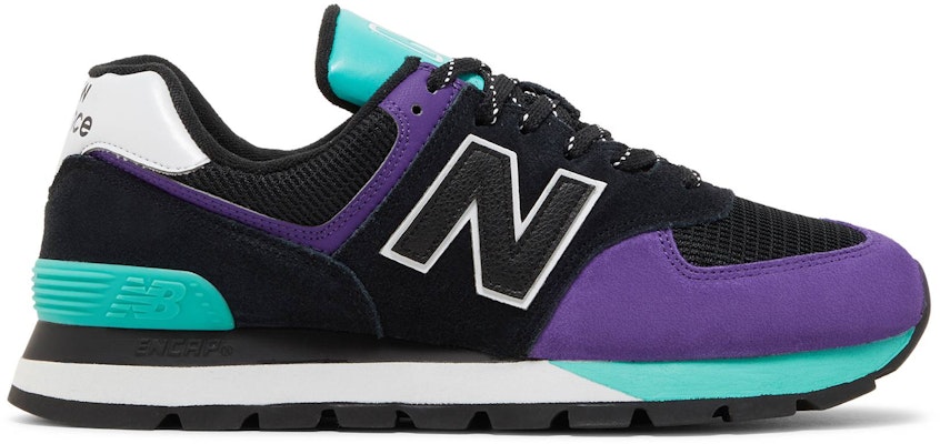 New balance 574 online black purple