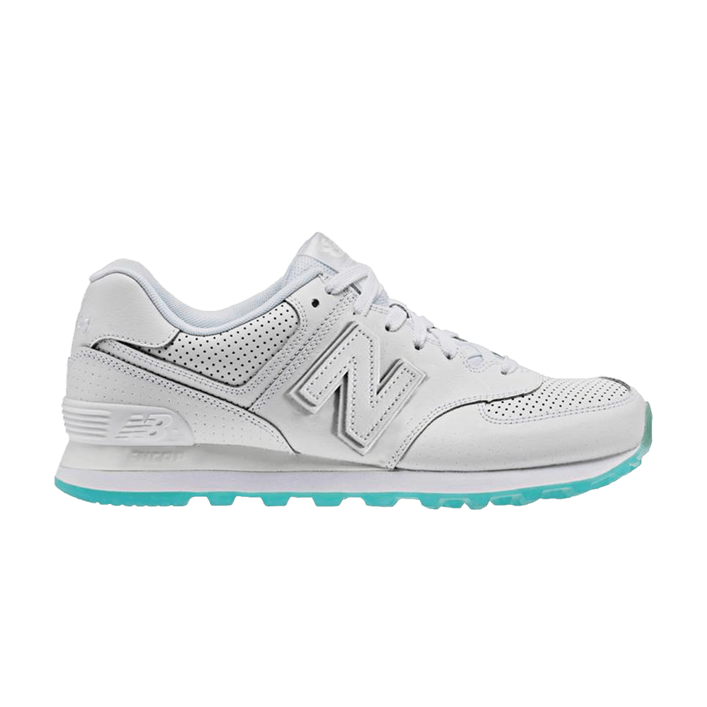 new balance 574 white out