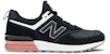 New Balance 574 'Hitam Putih Merah Jambu' MS574STKD