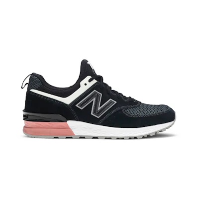 NB 574 'Black White Pink'