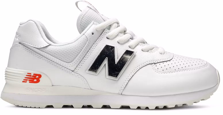 New Balance 574 'Metallic - White Neo Flame' ML574SOX Buy New Balance 574 'Metallic - White Neo Flame' ML574SOX