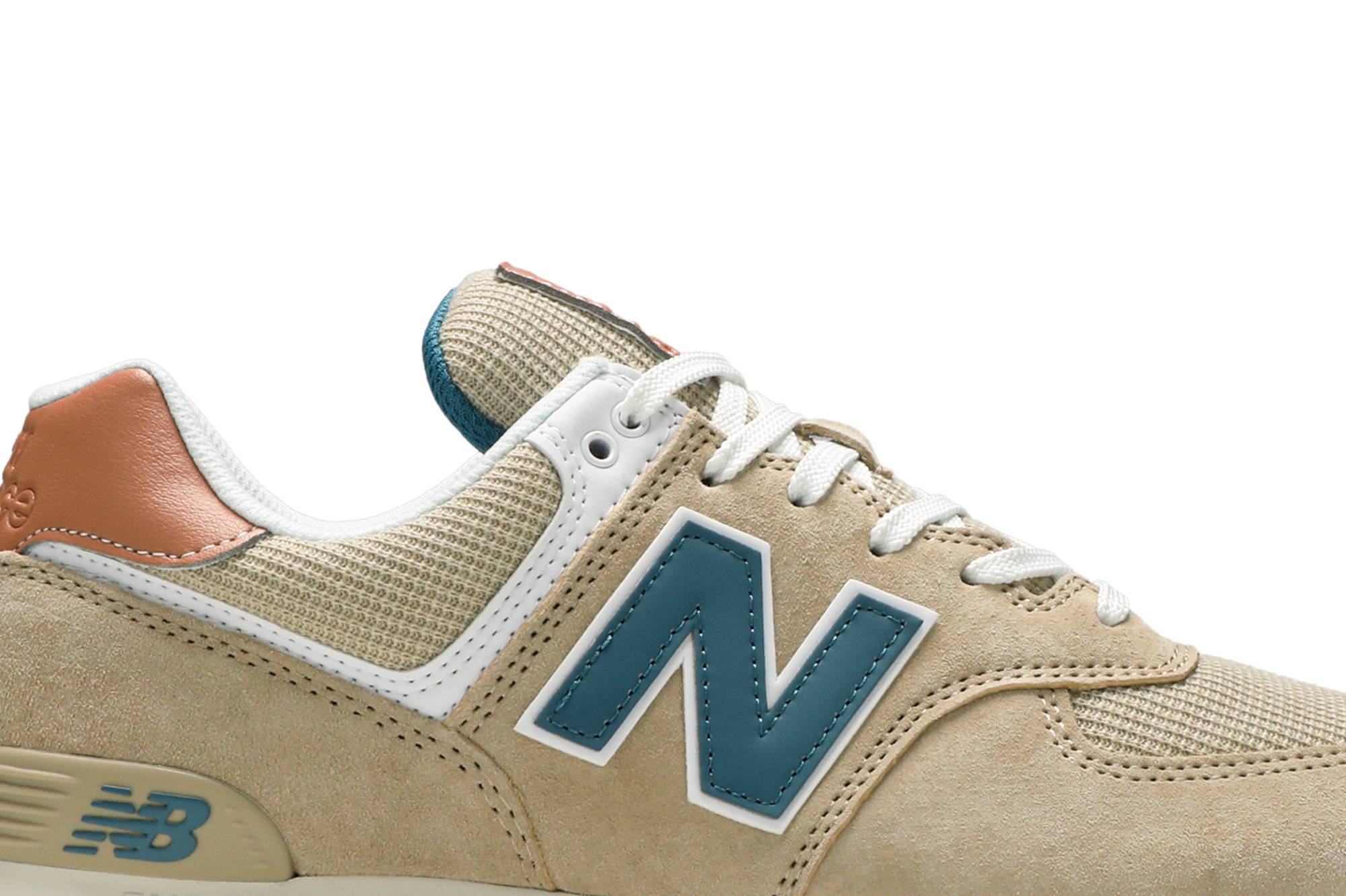 new balance 574 angora with faded mahogany