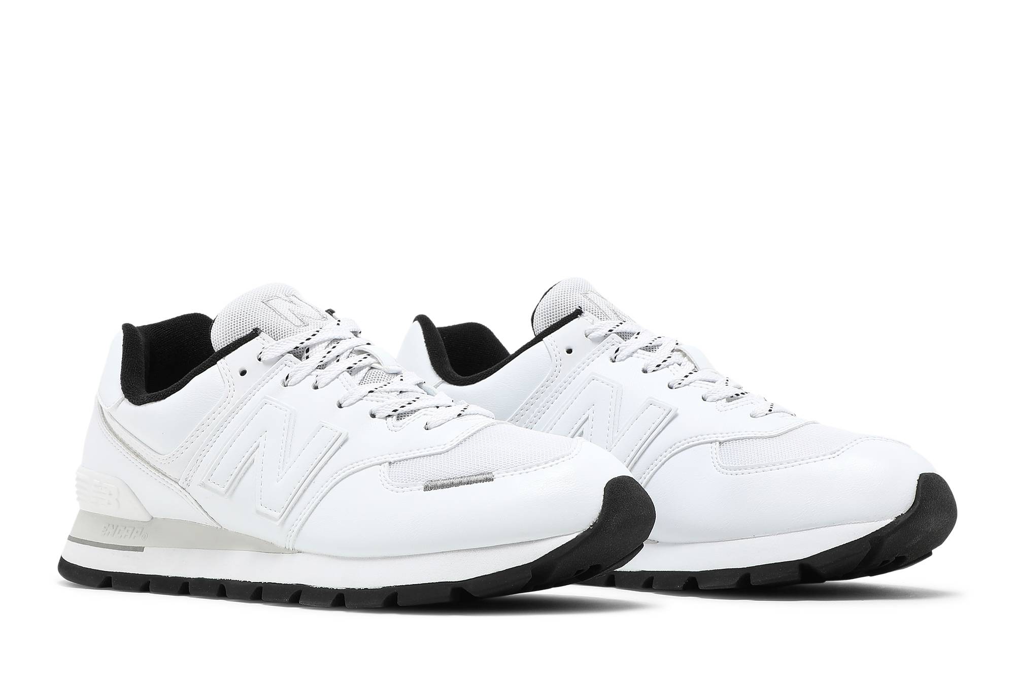 new balance 574 white out