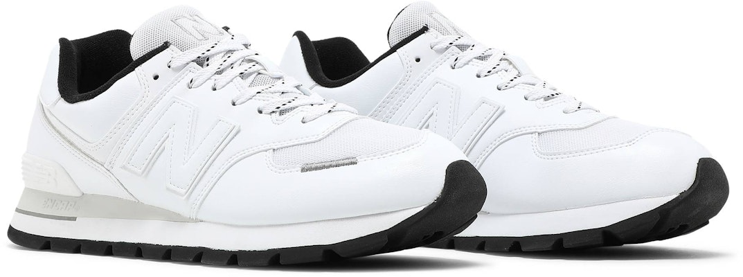 New Balance 574 Rugged 'White Black' - ML574DTA - Novelship